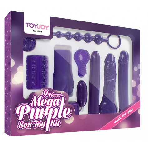 Эротический набор Toy Joy Mega Purple