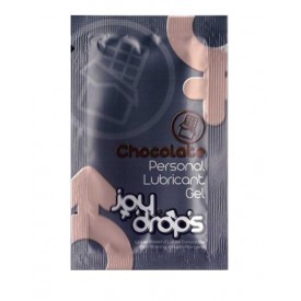 Пробник смазки на водной основе с ароматом шоколада JoyDrops Chocolate - 5 мл.