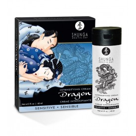 Интимный мужской крем SHUNGA DRAGON SENSITIVE - 60 мл.